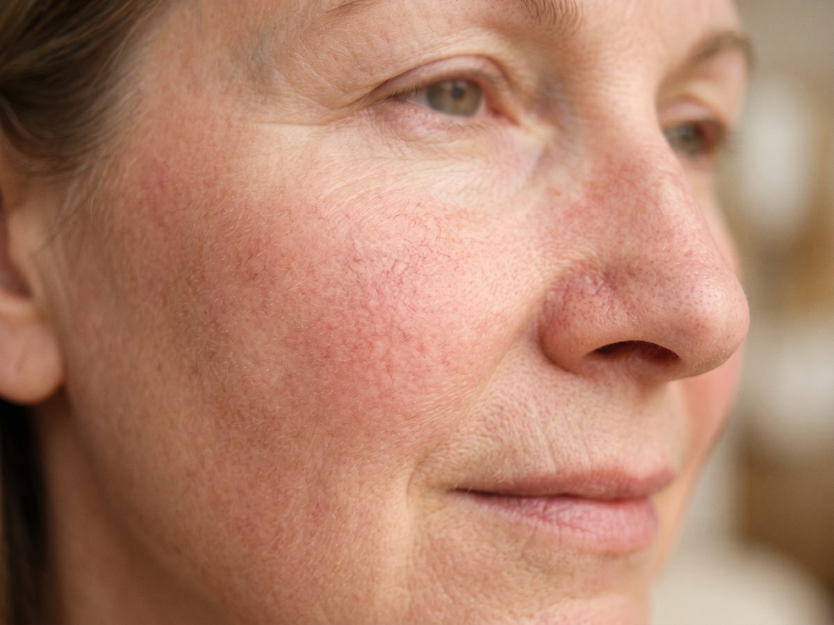 Broken Capillaries, Facial and Neck Redness, and Flushing